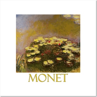 Yellow Waterlilies by Claude Monet Posters and Art